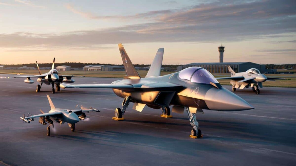 The Swedish Saab says it is ready to work with Airbus to develop a new fighter jet